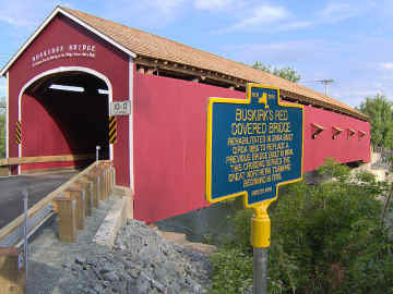 Buskirk Bridge, photo by Dick Wilson, May 30, 2005